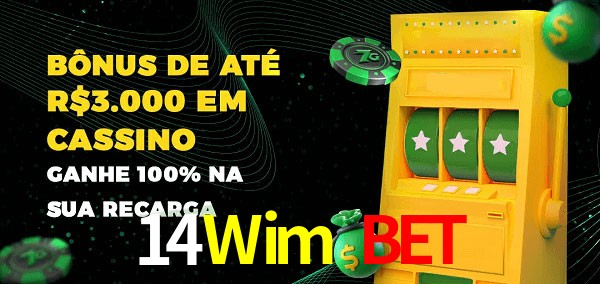 14Wim Bet melhor bônus de depósito