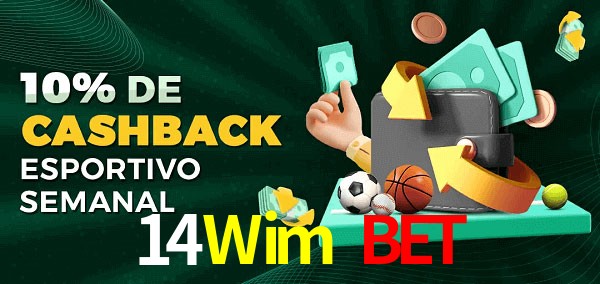 10% de bônus de cashback na 14Wim Bet